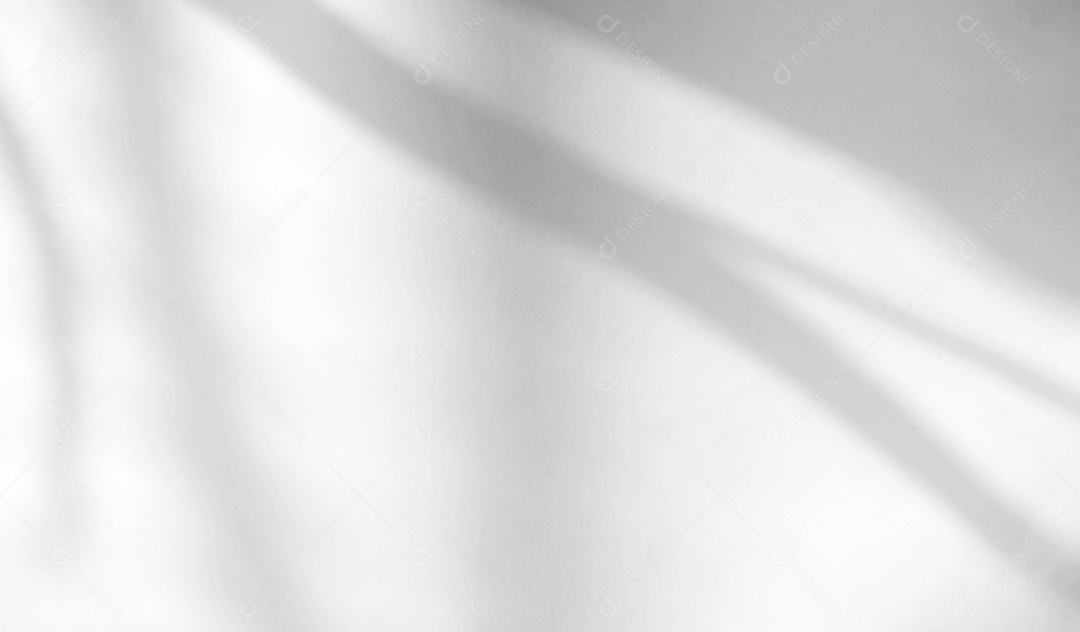 Tropical deixa sobreposição de sombra natural no fundo de textura branca