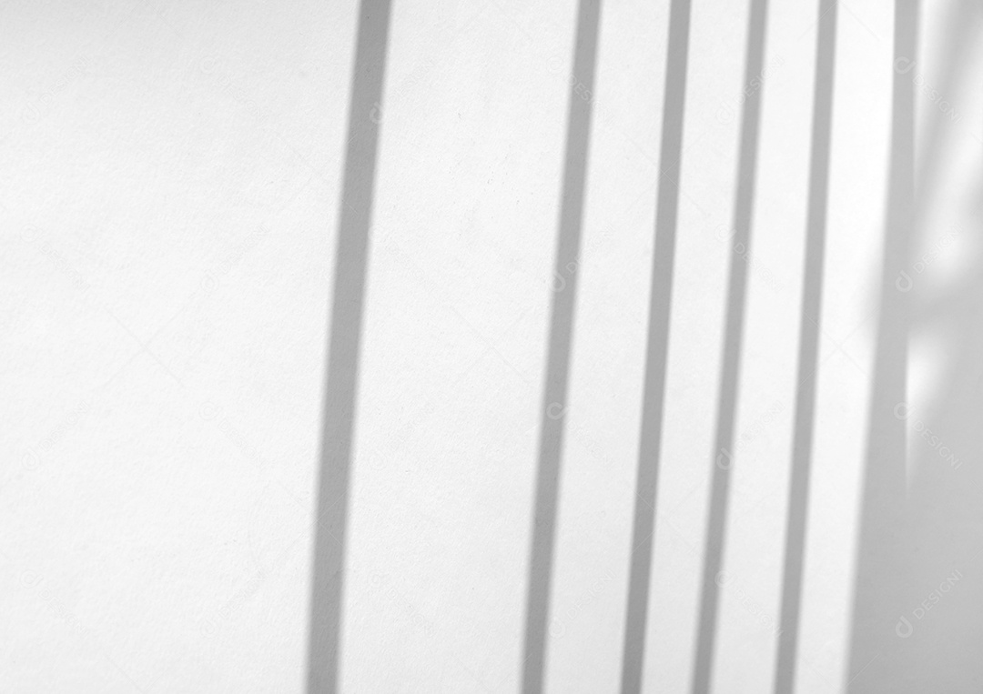 Forma de efeito de sobreposição de sombra natural de janela na textura branca