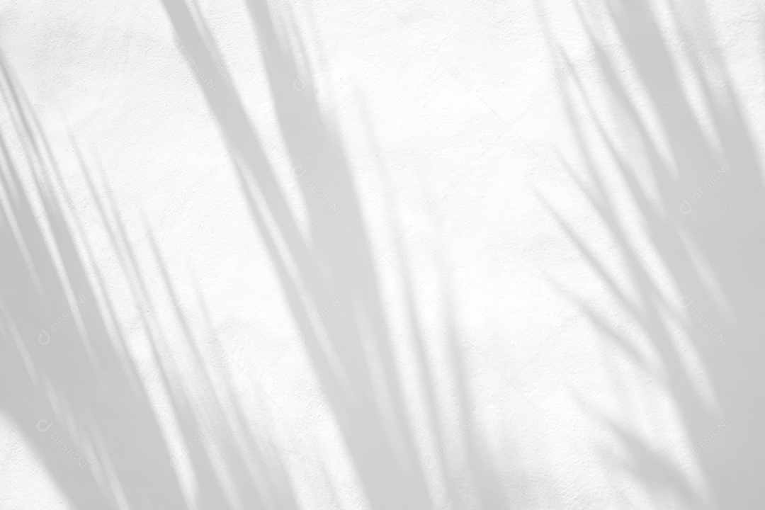 Deixa a sobreposição de sombra natural no fundo de textura branca