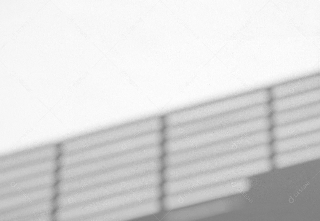 Efeito de sobreposição de sombra natural da janela no fundo de textura branca