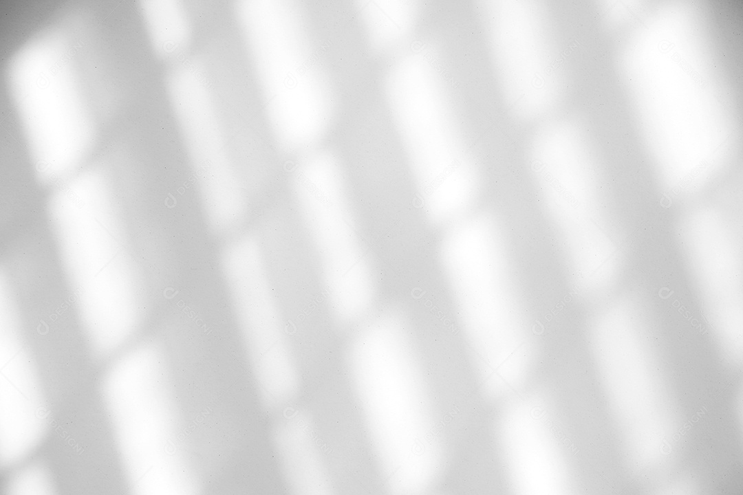 Efeito de sobreposição de sombra natural da janela na textura branca