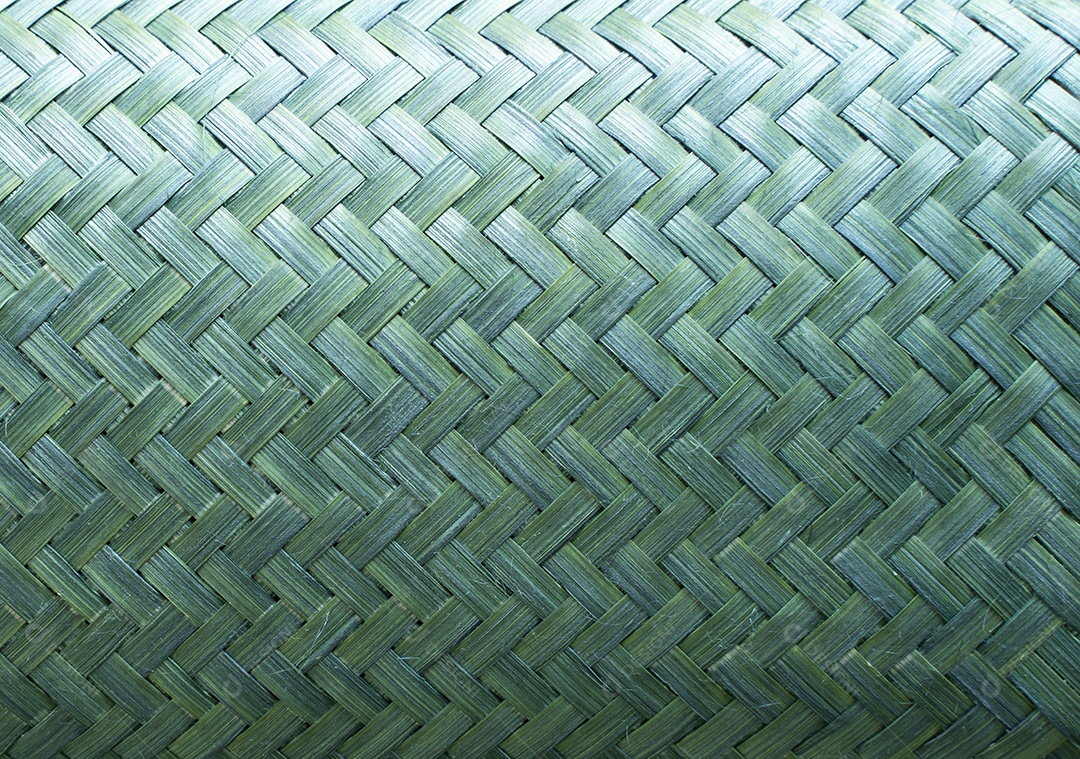 Textura de fundo de tecelagem verde material colorido, tradicional