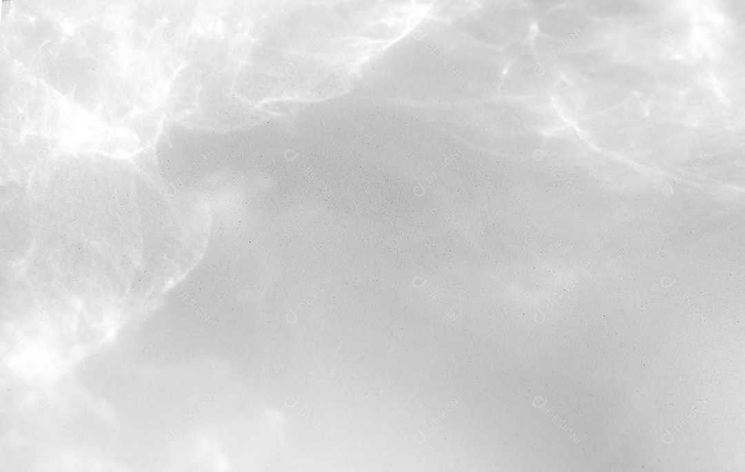 Resumo de reflexos de luz de água em fundo branco e cinza