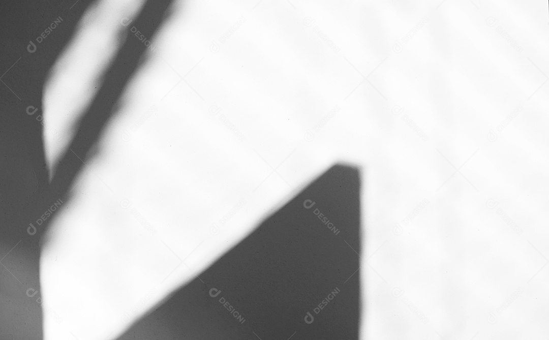 Efeito de sobreposição de sombra natural da janela no fundo de textura branca