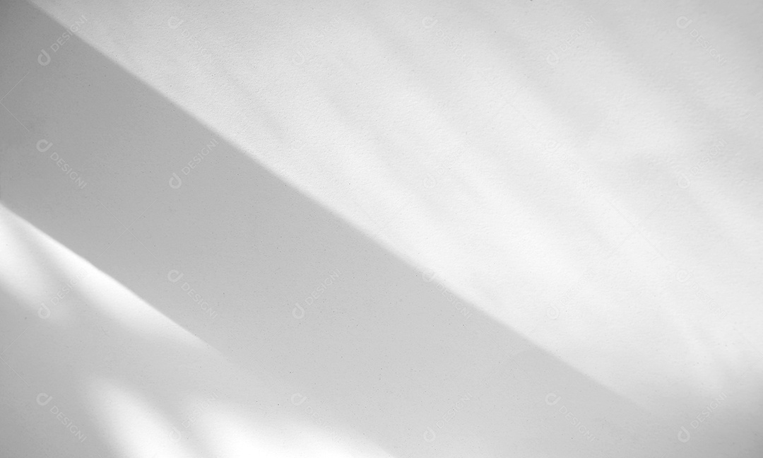 Efeito de sobreposição de sombra natural da janela no fundo de textura branca