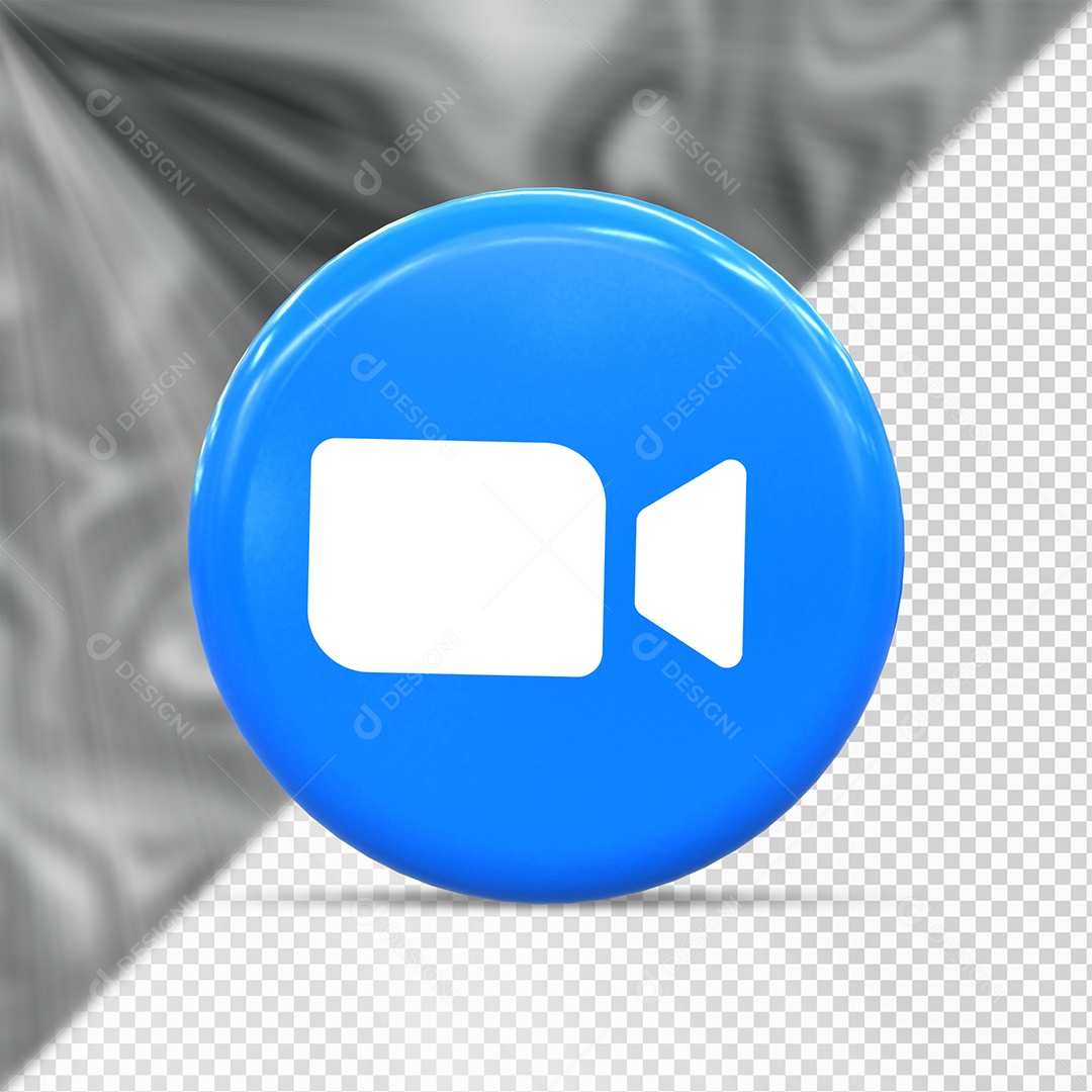 Zoom Elemento 3D Para Composição PSD