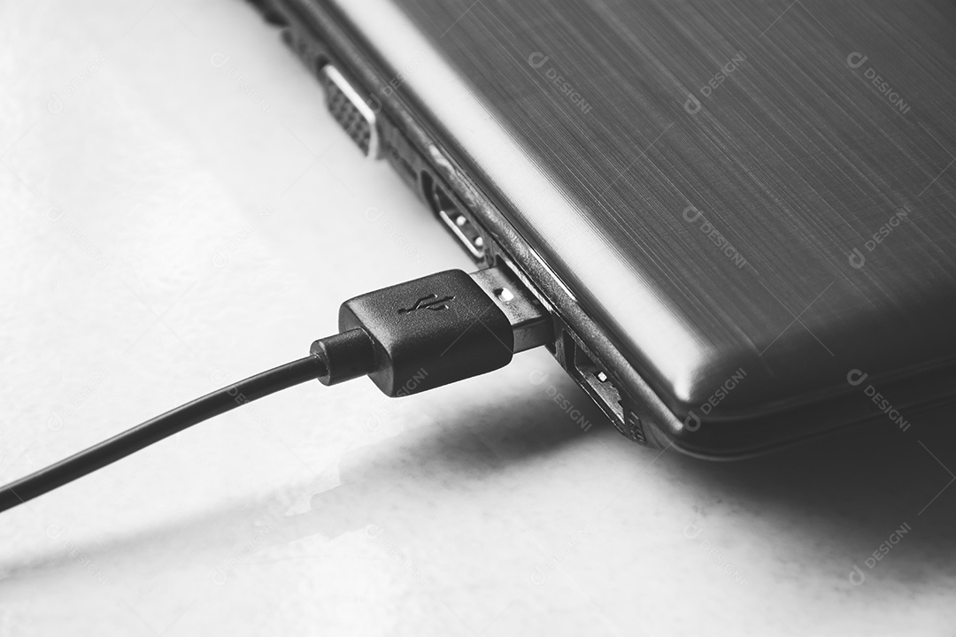 USB (Universal Serial Bus) Tipo A versão 3.0 conectado a usb