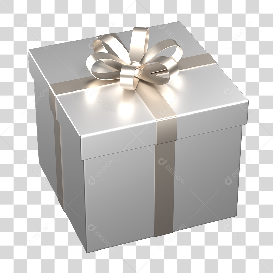 Caixa de Presentes PNG Transparente