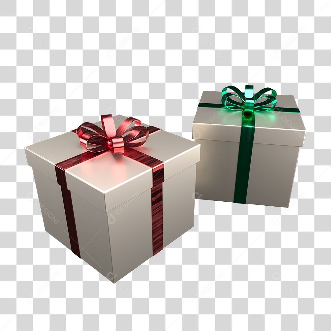 Caixa de Presentes PNG Transparente