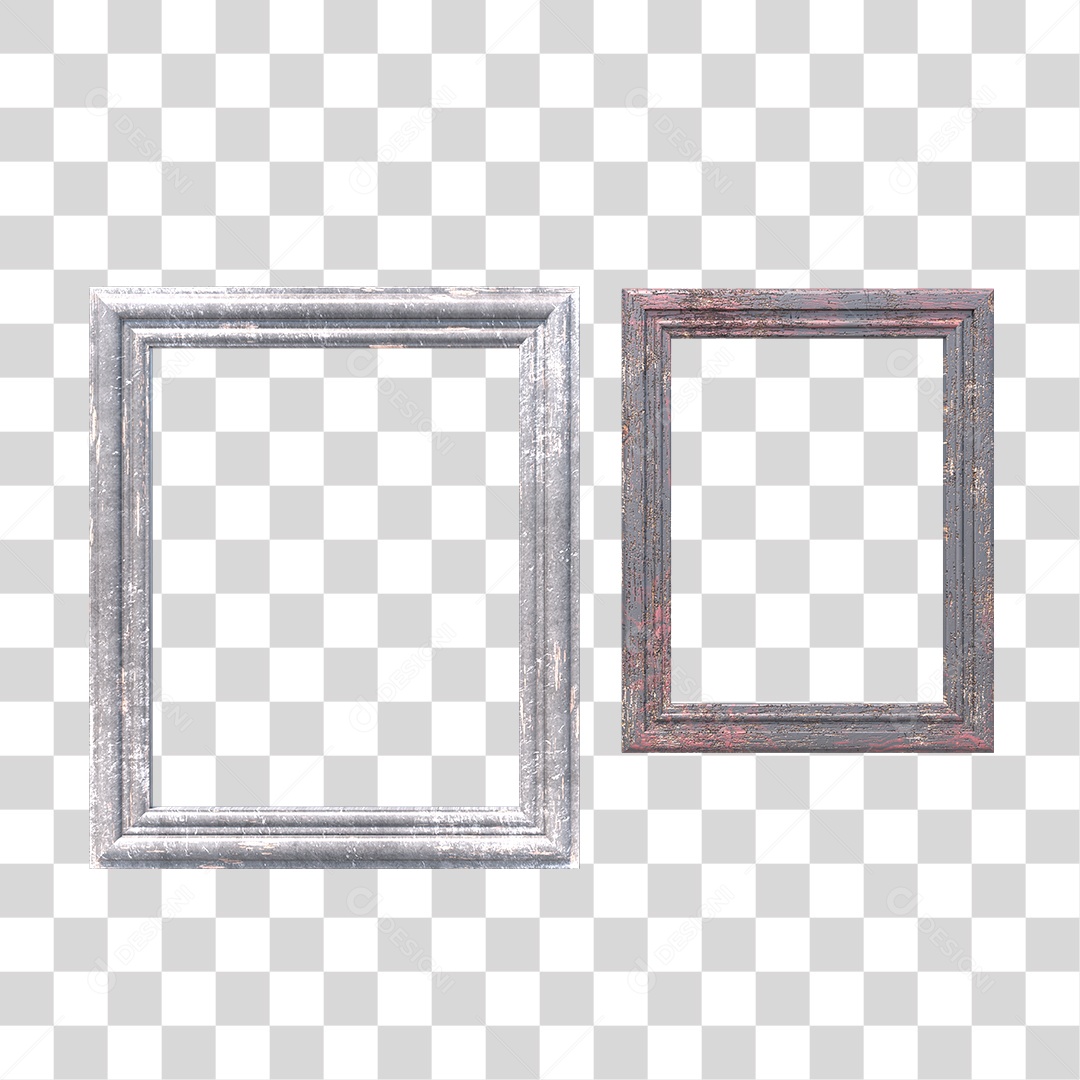Quadros Molduras PNG Transparente