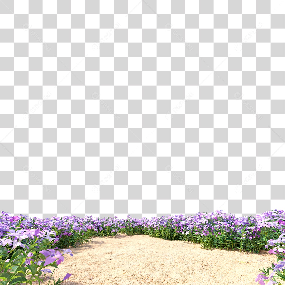 Planta Com Flor PNG Transparente