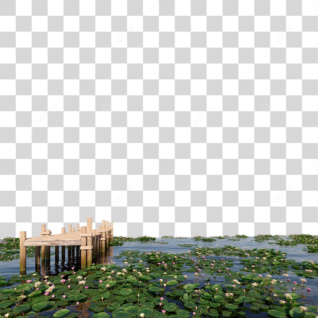 Over Lake PNG Transparent