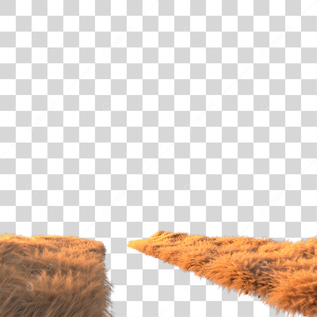 Arbustos Com Passagem No Meio ao Por Do Sol PNG Transparente