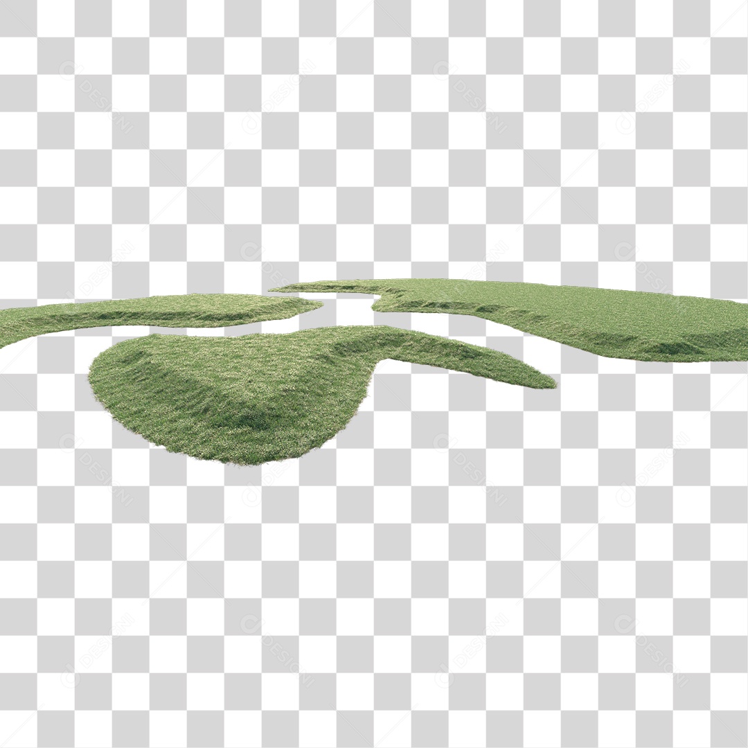 Capim Verde PNG Transparente