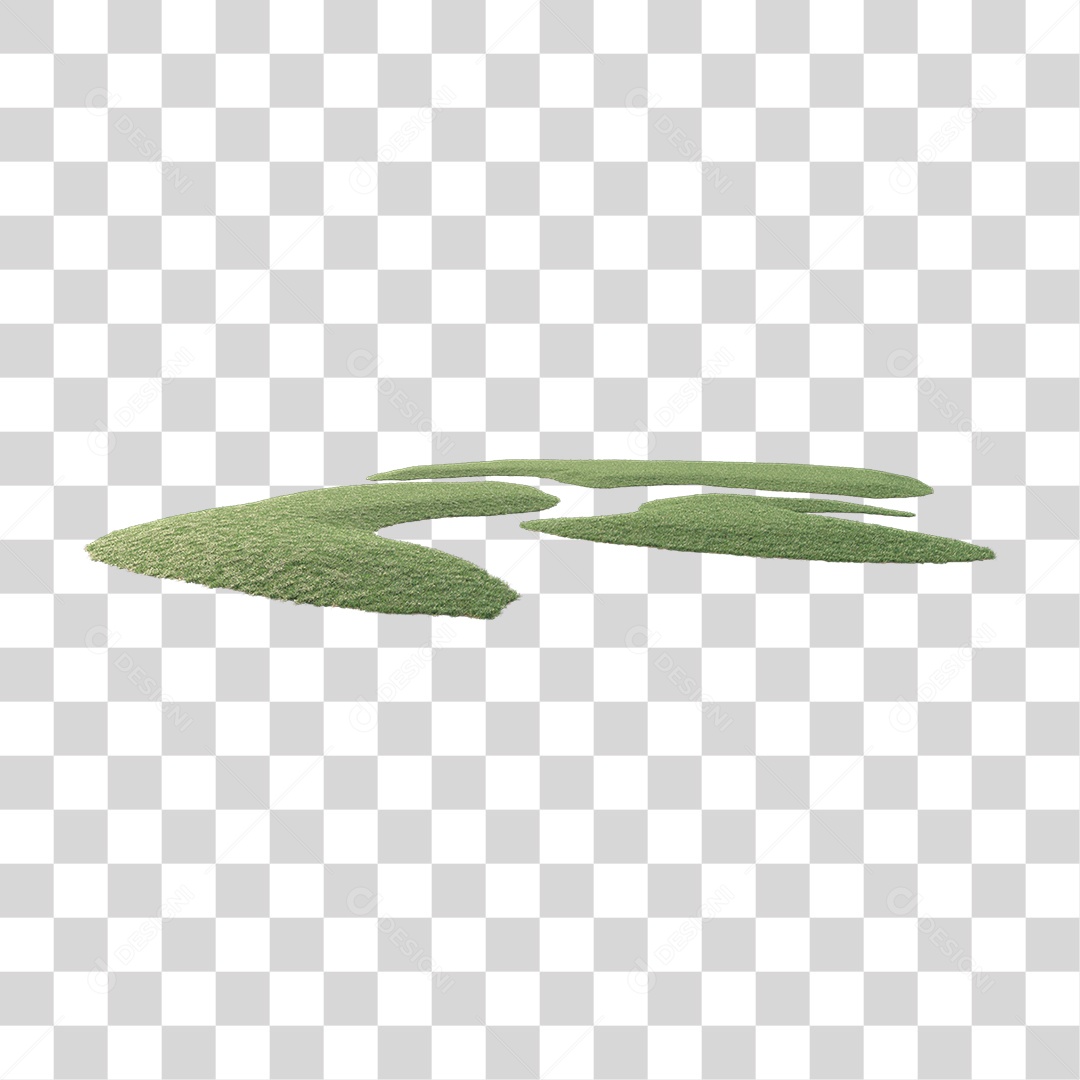 Capim Verde PNG Transparente