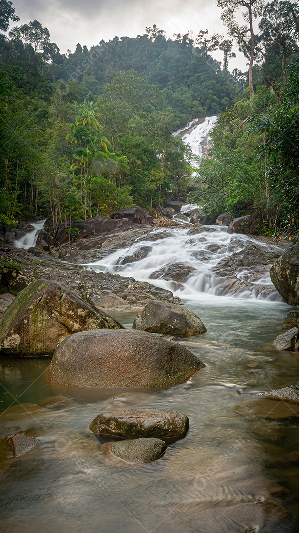 Cachoeira bela Ásia Tailândia, Praiwan Cachoeira Phatthalung