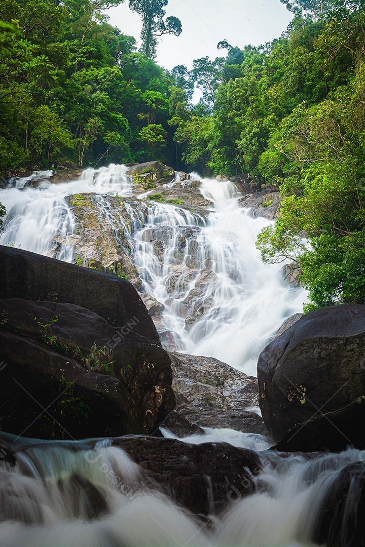 Cachoeira bela Ásia Tailândia, Praiwan Cachoeira Phatthalung