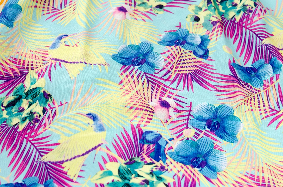 fundo de tecido, fragmento de tapeçaria retrô colorida