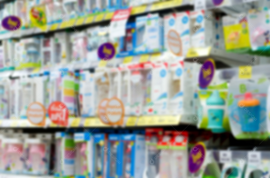 Borrado na prateleira bebê. Usado para plano de fundo