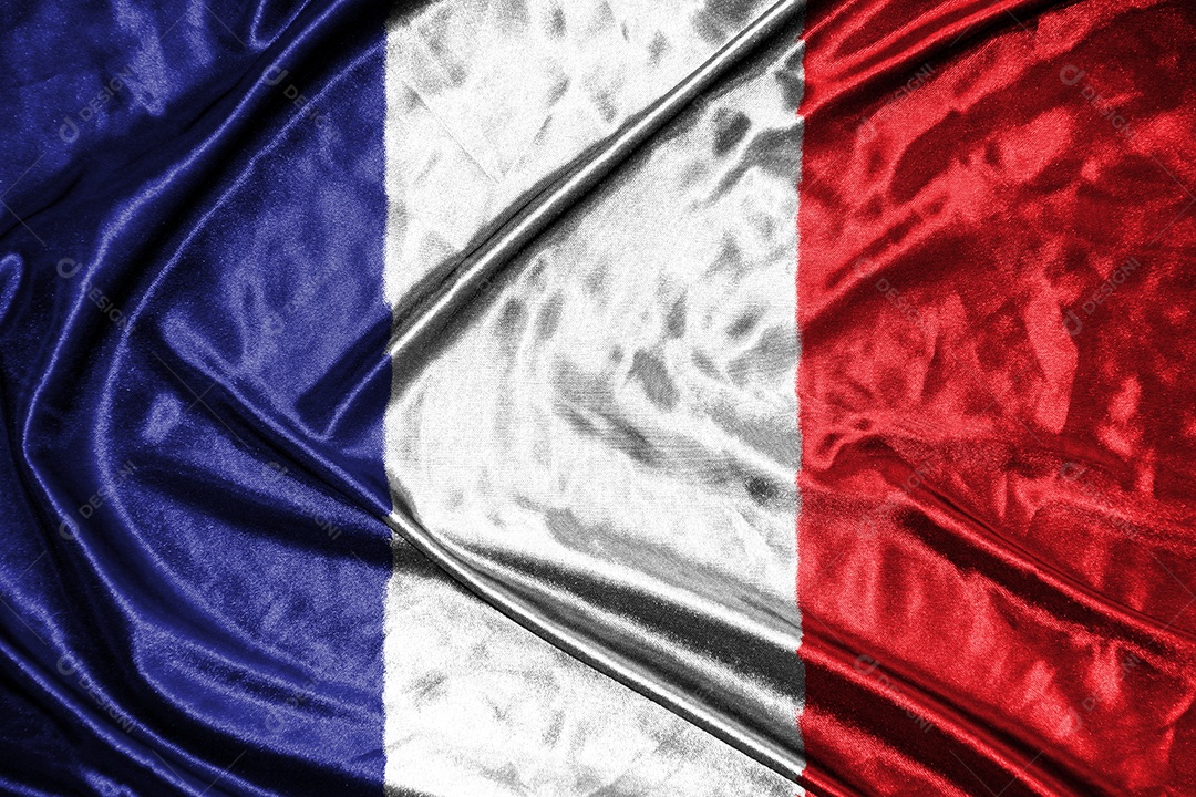 bandeira de pano frança bandeira de cetim tecido acenando textura da bandeira