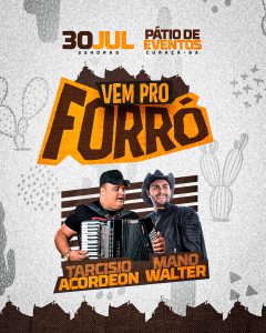 Social Media Flyer Story Vem Pro Tárcisio e Mano Walter Story PSD Editável