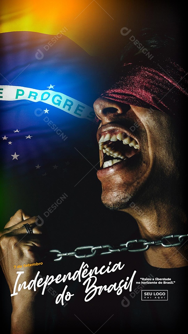 Independência Do Brasil Dia 7 De Setembro Social Media PSD Editável