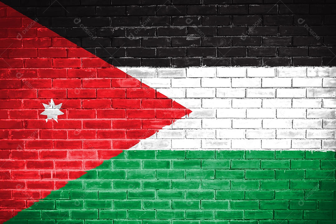 jordan flag wall texture background
