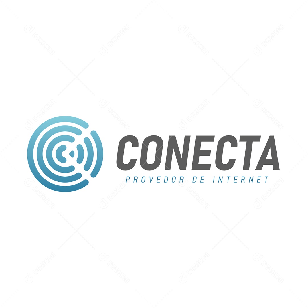 Logo Provedor de Internet Conecta EPS Editável