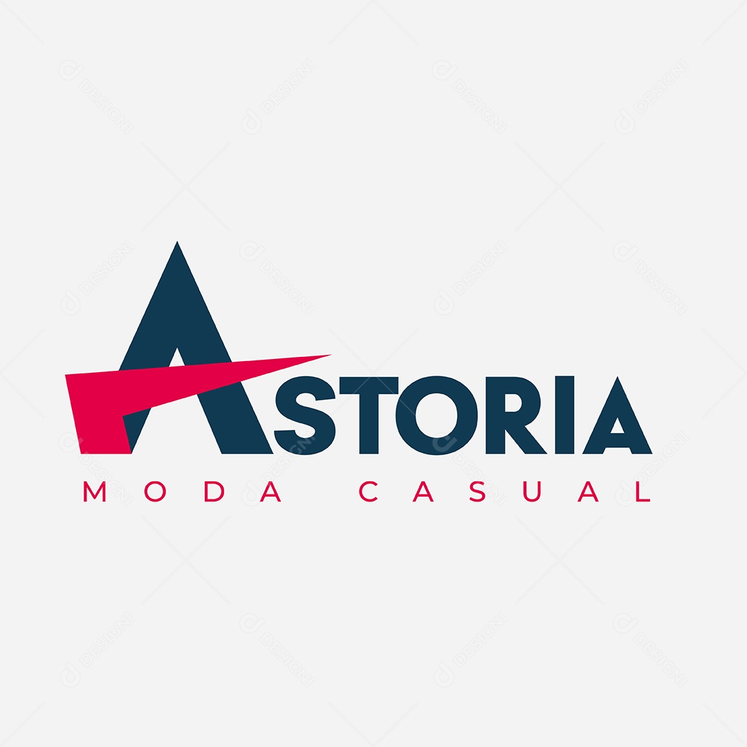 Logo Loja Moda Casual AI Editável