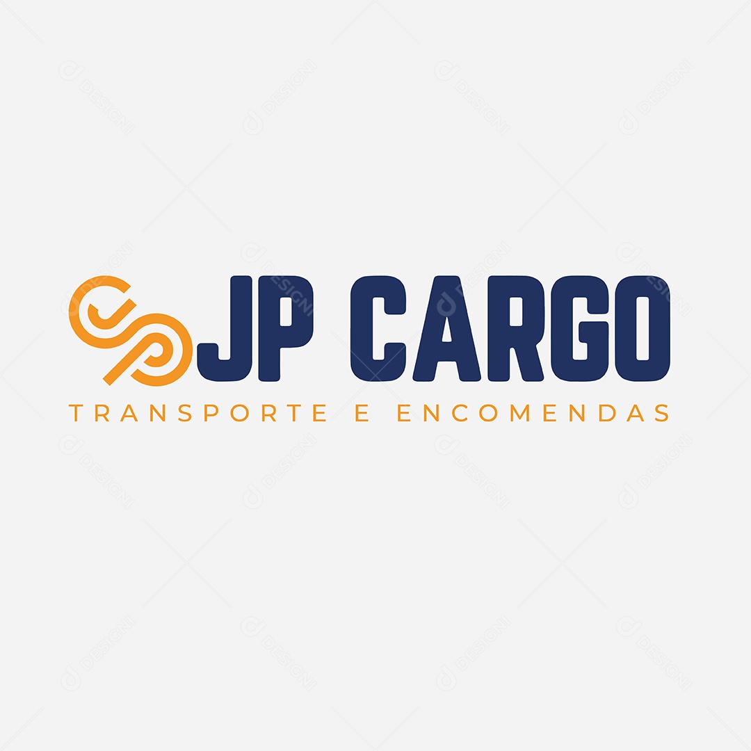Logo Transportadora JP Cargo AI Editável