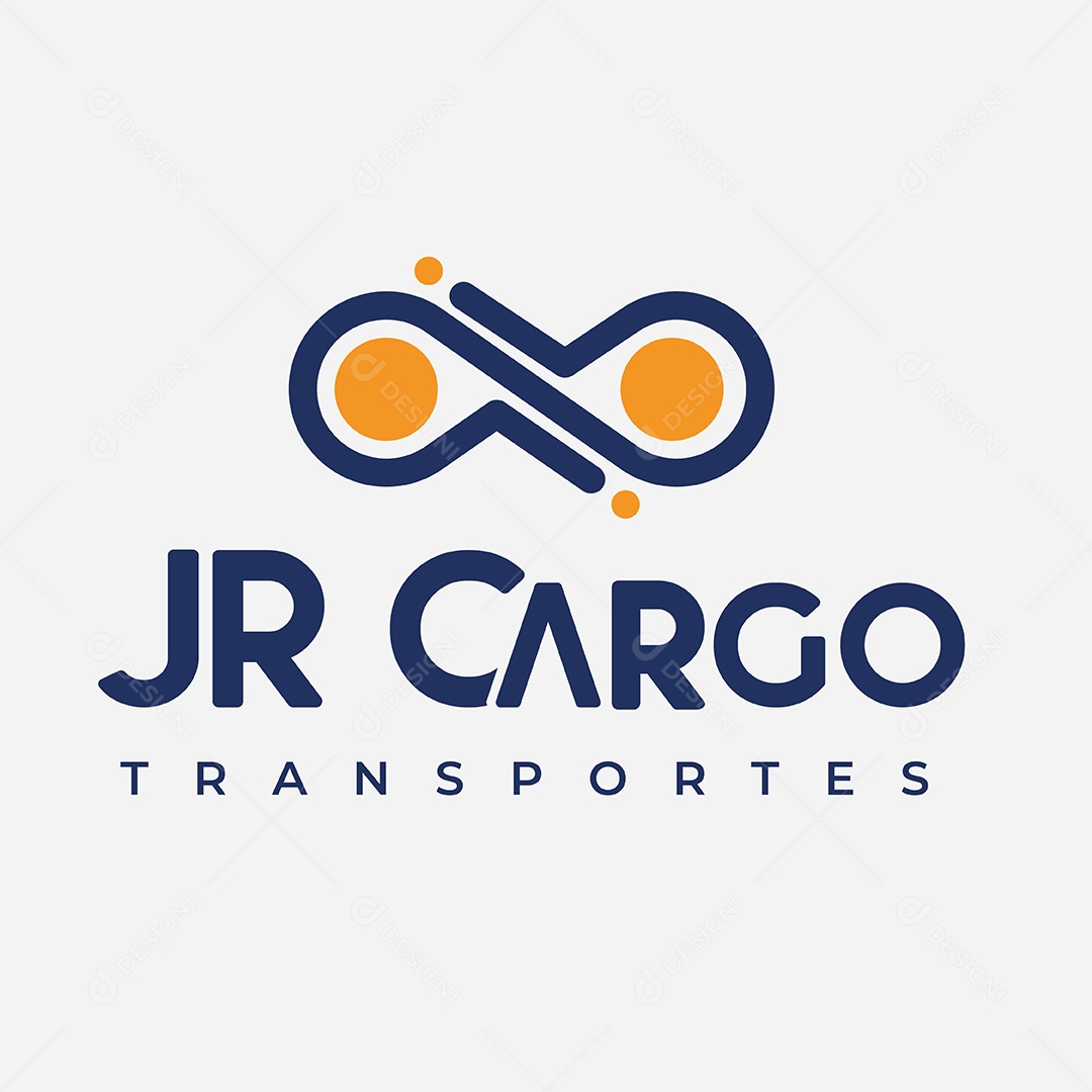 Logo Transportadora JR Cargo AI Editável