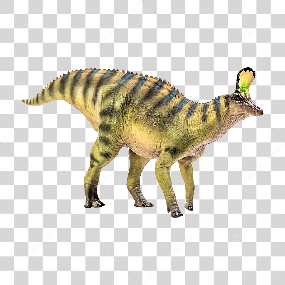 Objeto 3D Dinossauro Para Composição PNG Transparente