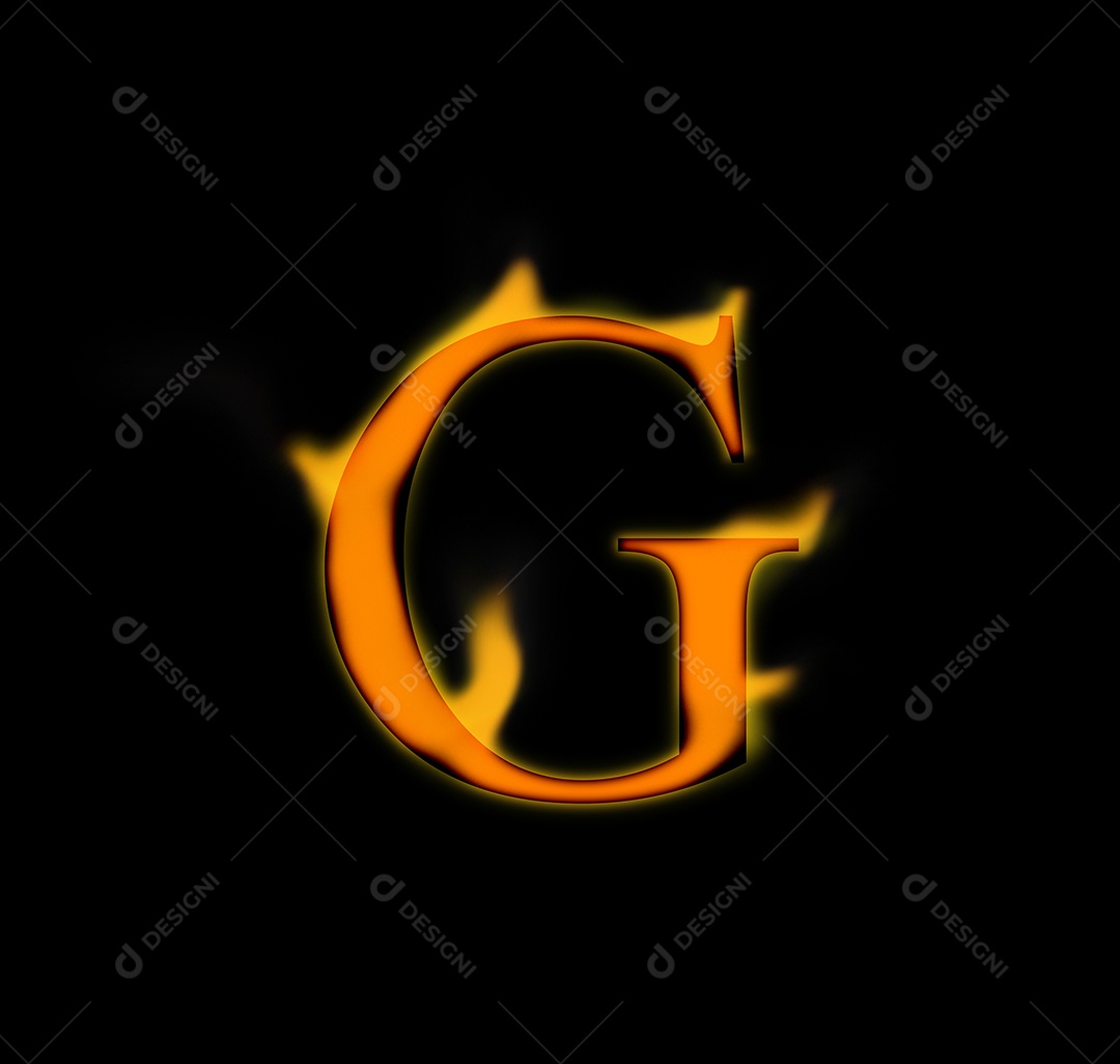 Chama ardente de carta de fogo. Fonte de queimadura flamejante