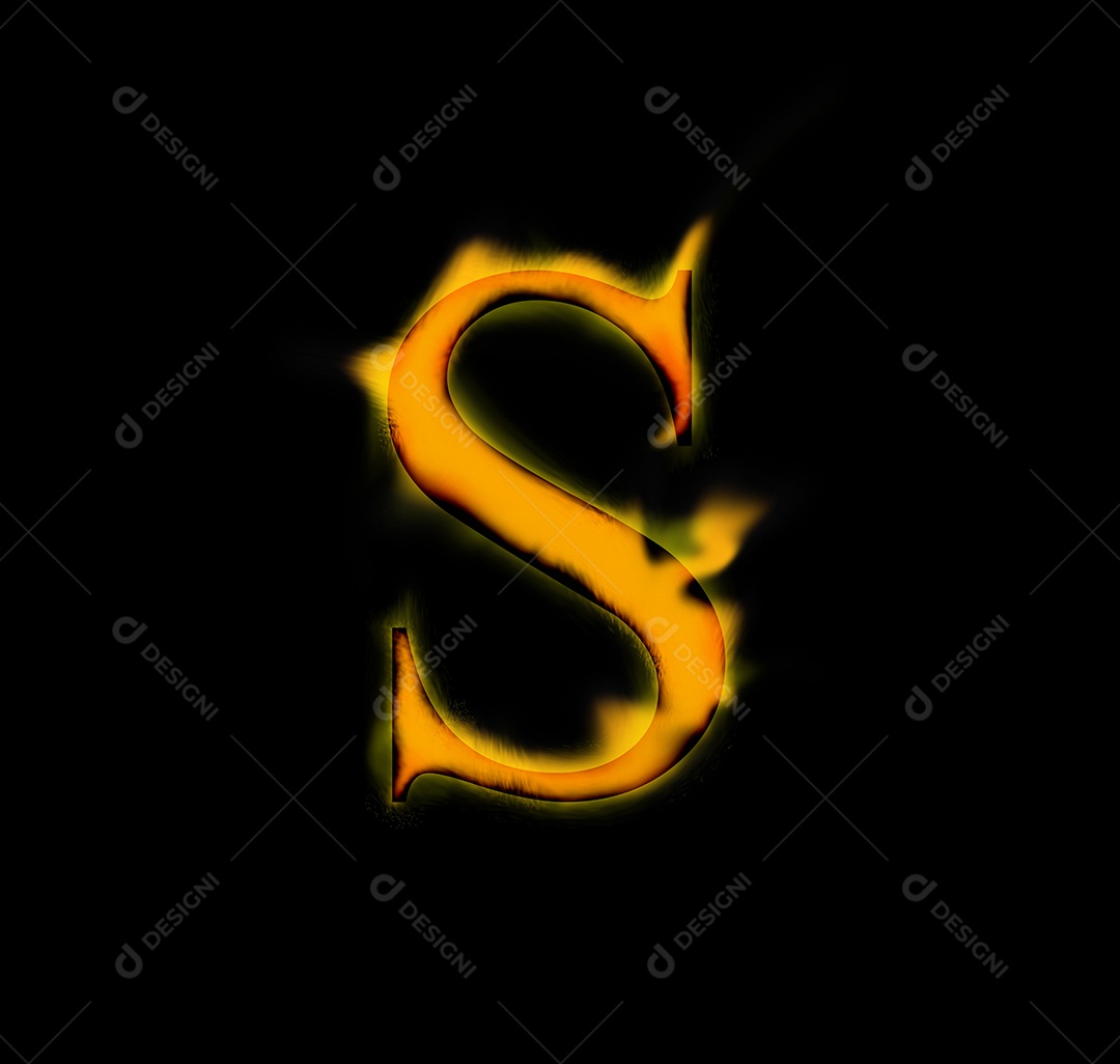 Chama ardente de carta de fogo. Fonte de queimadura flamejante