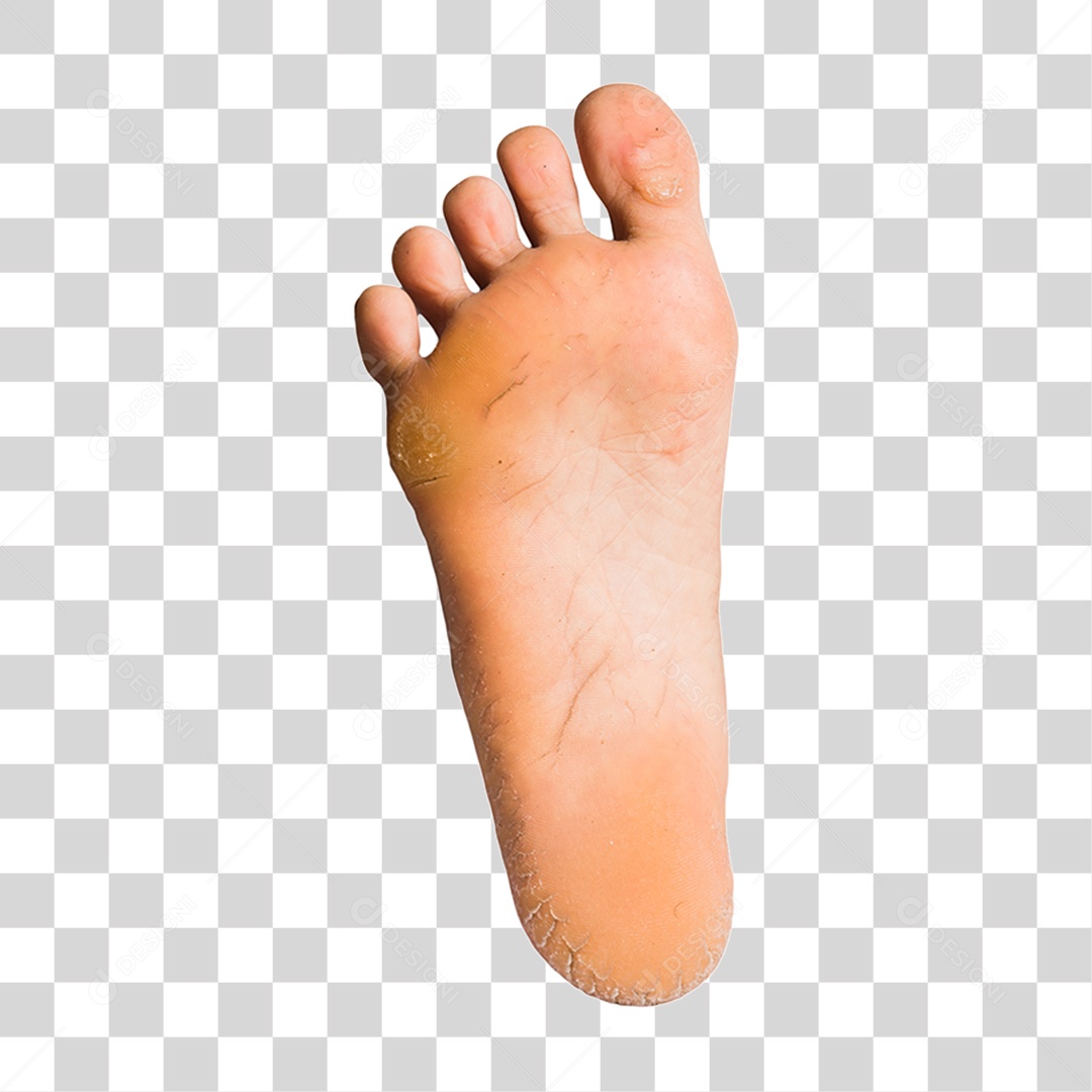 Imagem 3D Pé Sujo Para Composição PNG Transparente