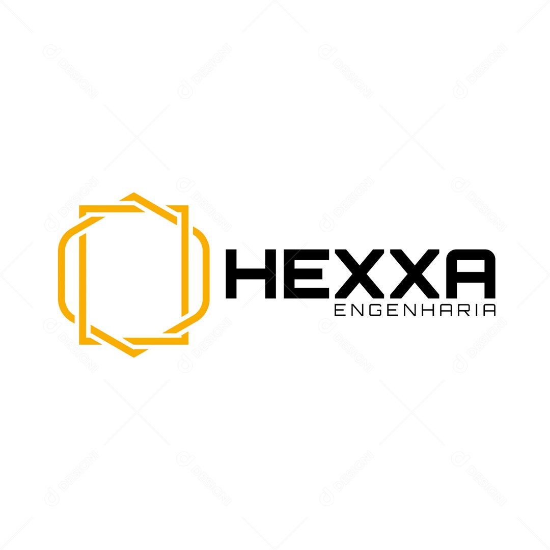 Logo Engenharia Hexxa EPS Editável