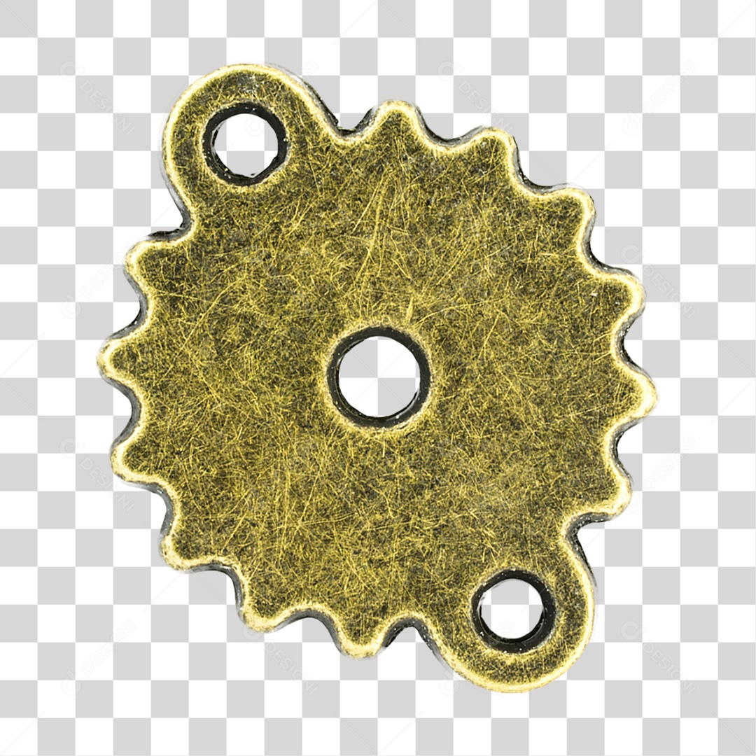 Objeto 3D Engrenagens Para Composição PNG Transparente