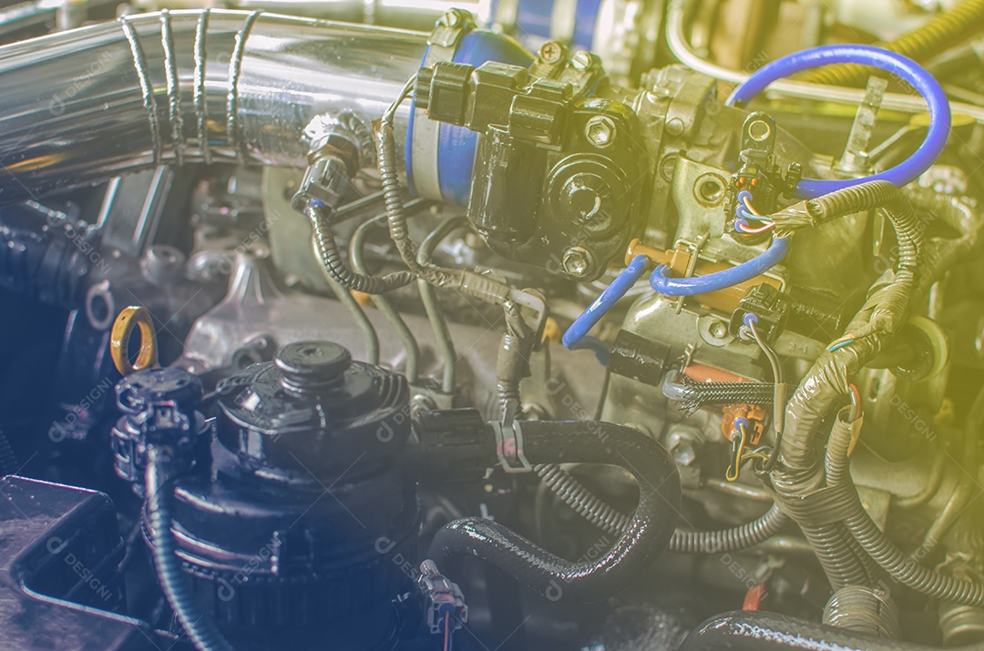 Motor de carro Detial