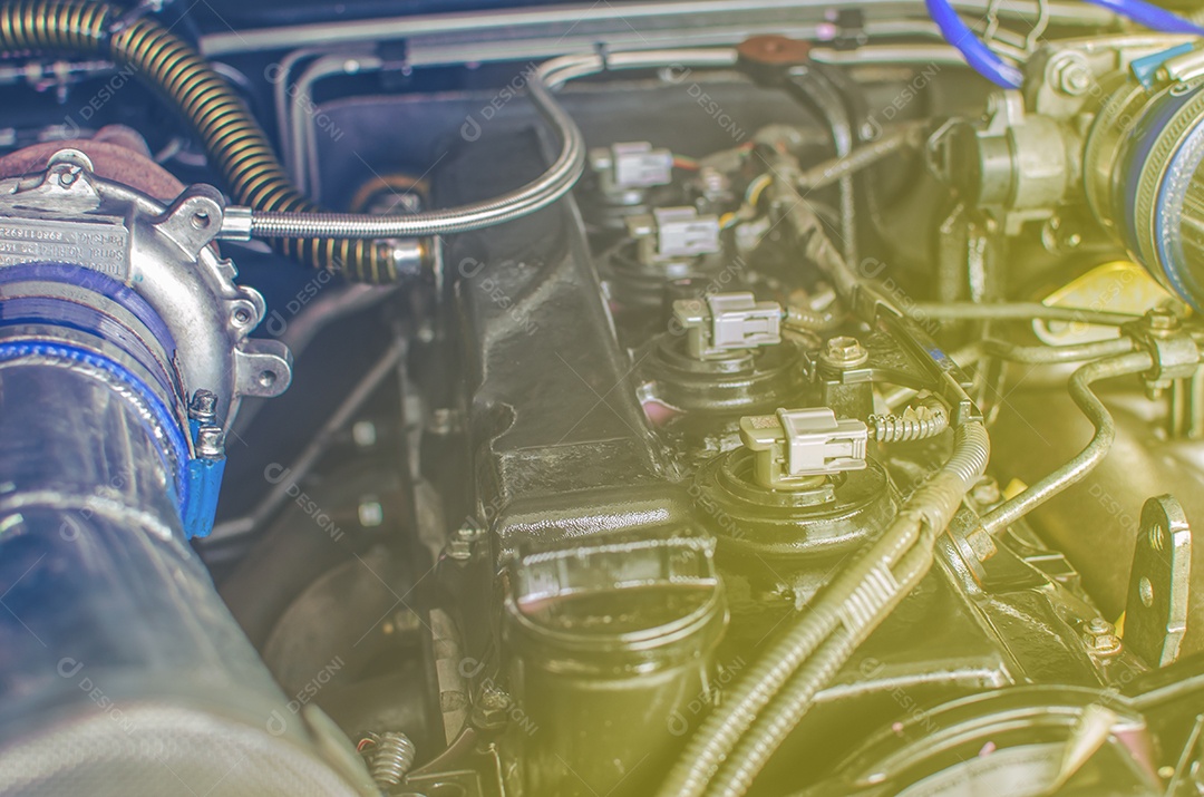 Motor de carro Detial