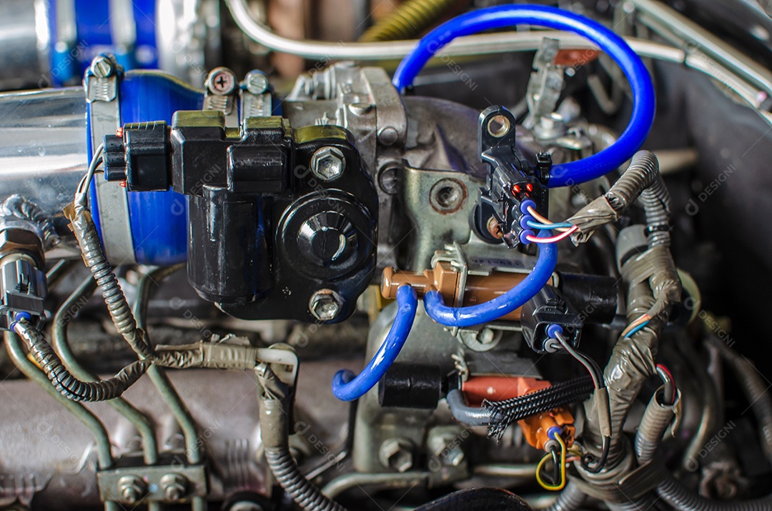 Motor de carro Detial