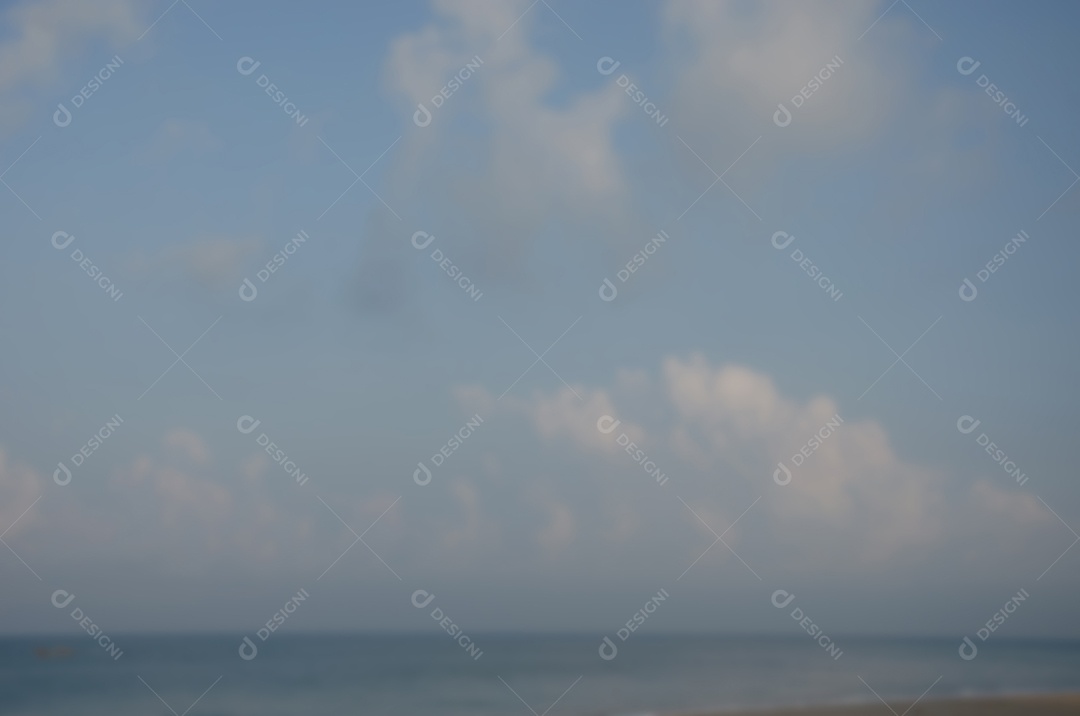 Borre o fundo abstrato da praia e do mar. Pode ser usado para exibição