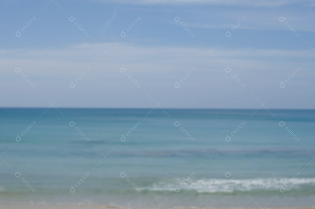 Borre o fundo abstrato da praia tropical do verão.