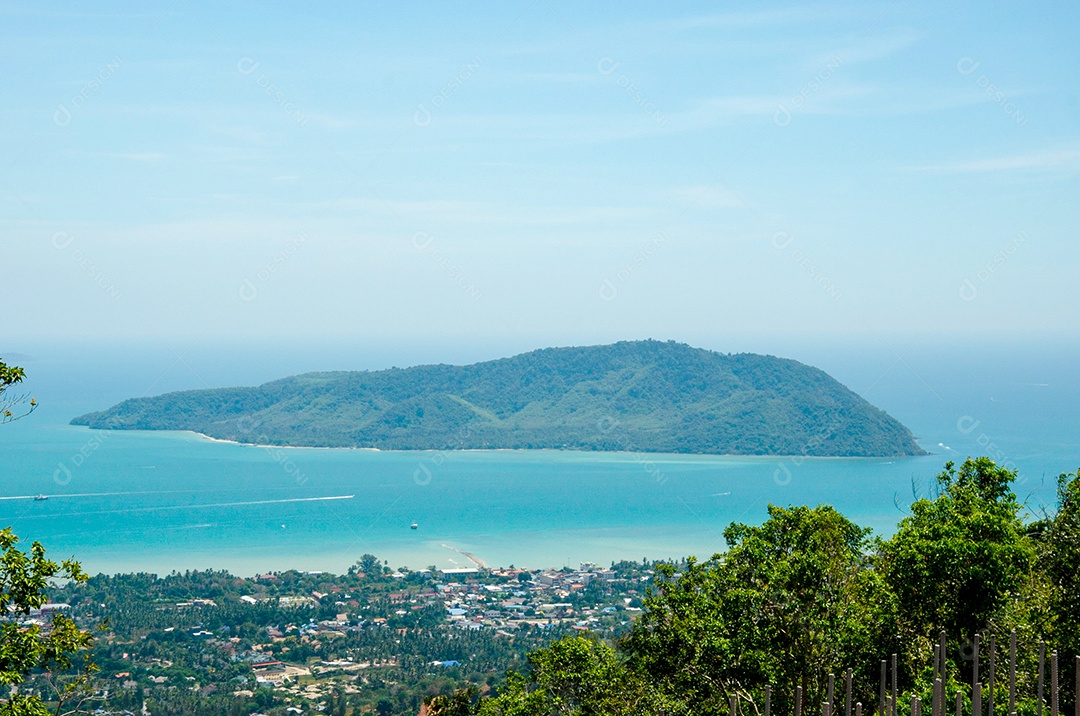 Paisagem mar phuket Tailândia.