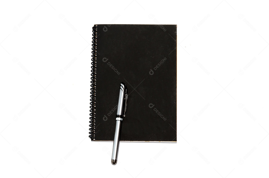 Um livro Isolamento de um fundo branco