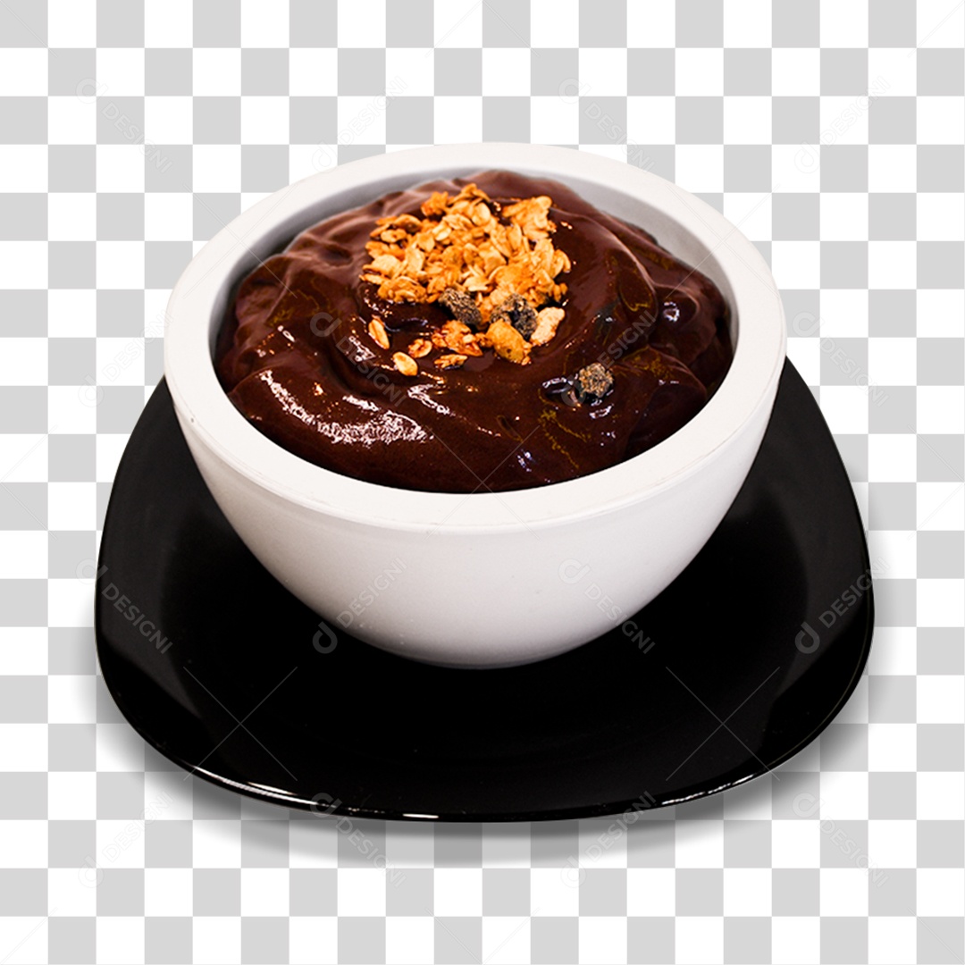 Açaí Puro Fundo Trasnparente