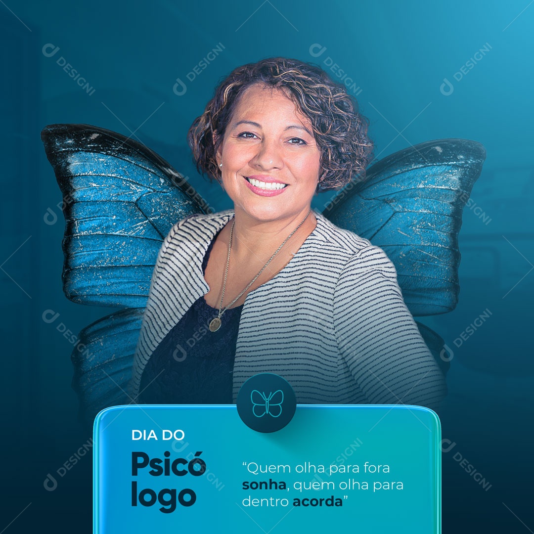 Social Media Feliz Dia do Psicólogo 27 de Agosto PSD Editável