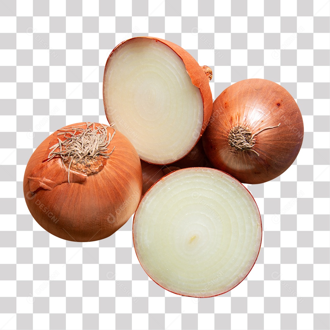 Tempero Cebola Pronta Para O Preparo PNG Transparente