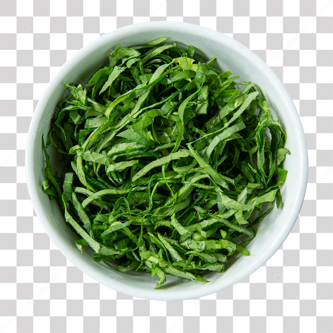 Tigela Com Verduras Verdes Crua PNG Transparente