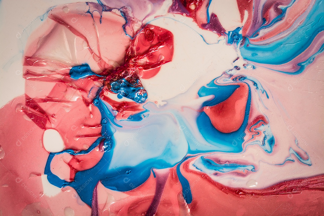 abstrato de água e óleo.