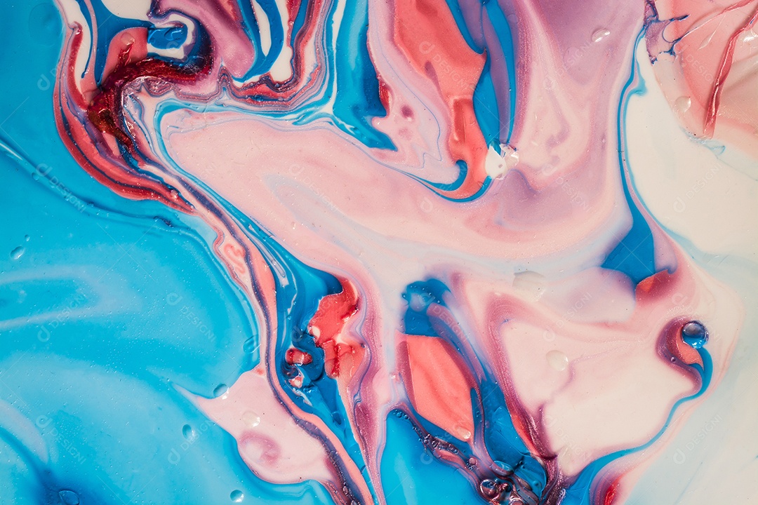 abstrato de água e óleo.